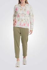 ג'קט ספורט הדפס פרחוני