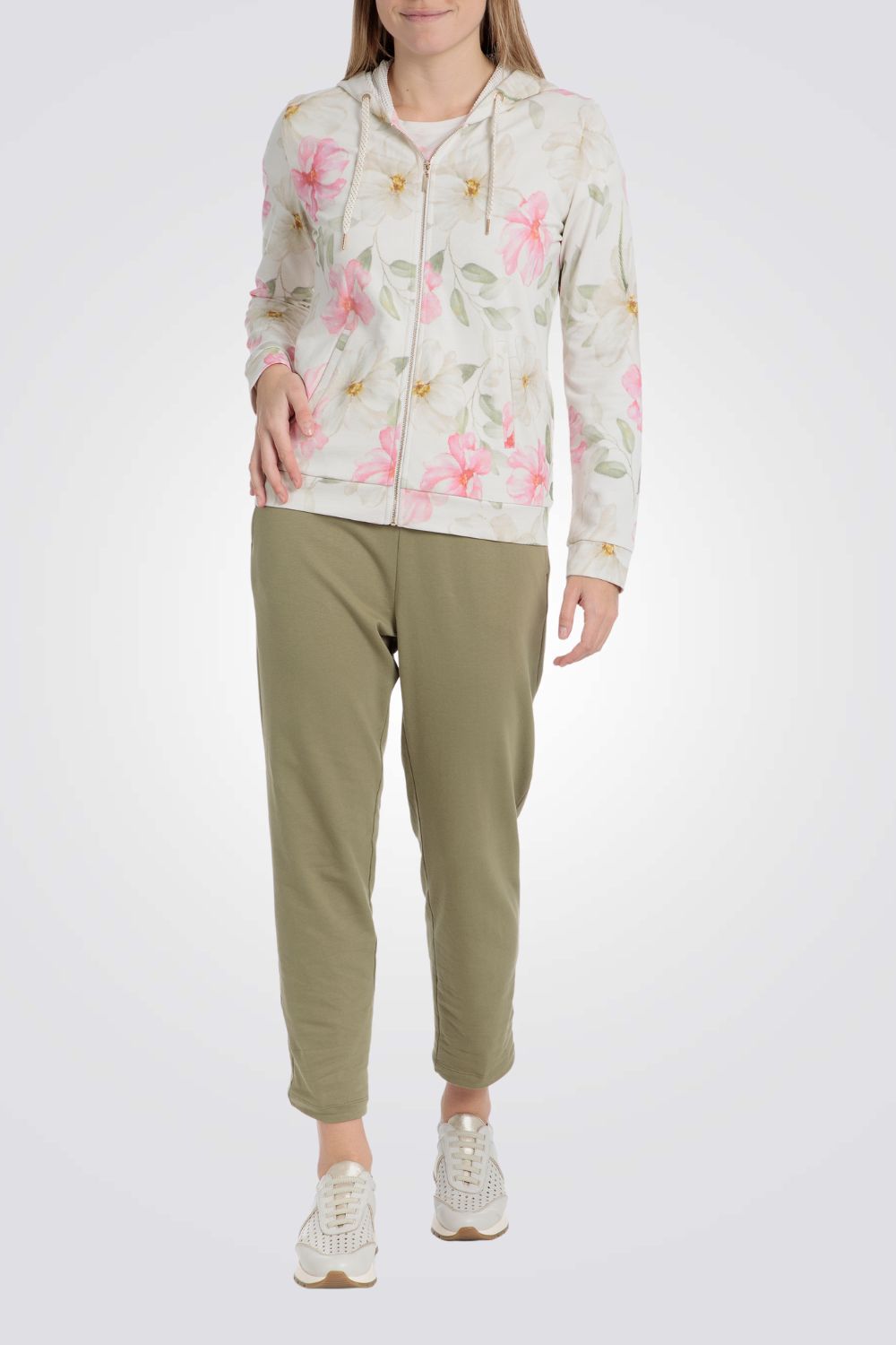 ג'קט ספורט הדפס פרחוני