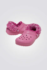 כפכפי פליז קלאסיים לילדים Classic Fleece Lined Clog K | קרוקס