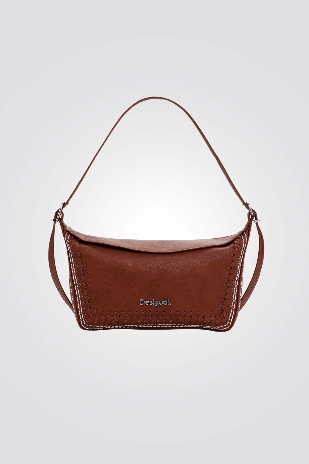 תיק כתף עם עיטורי תפרים | דזיגוואל 
