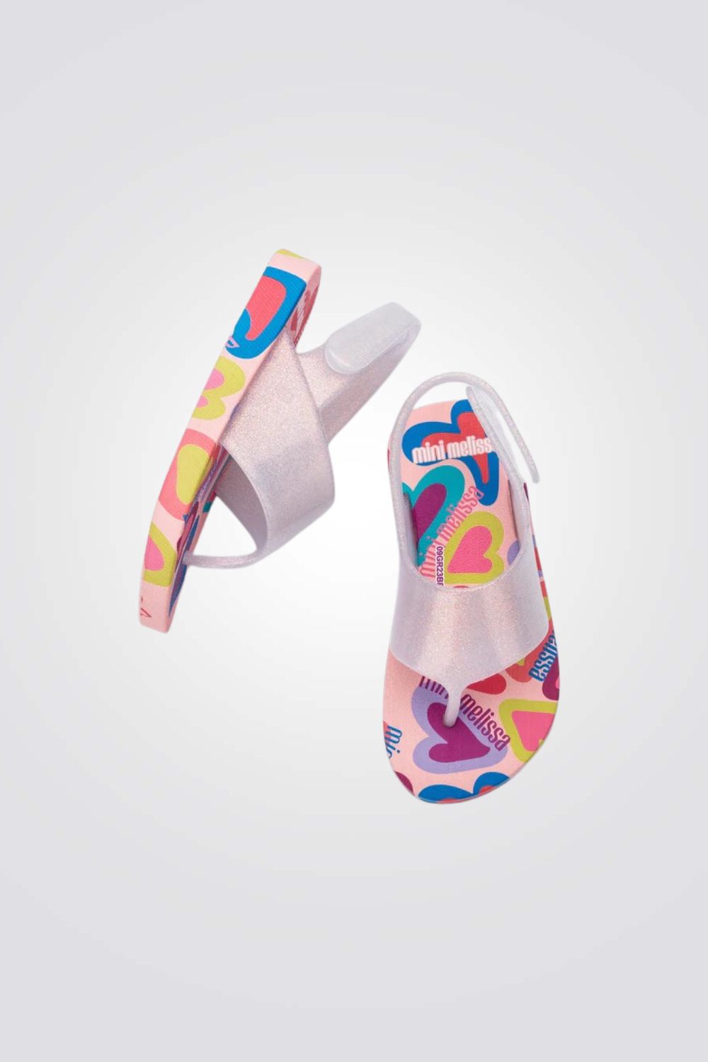 סנדלים לתינוקות וילדות עם נצנצים