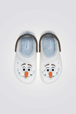כפכפי אולף פרוזן לילדיםDisney Frozen Olaf Lined Classic Clog T | קרוקס