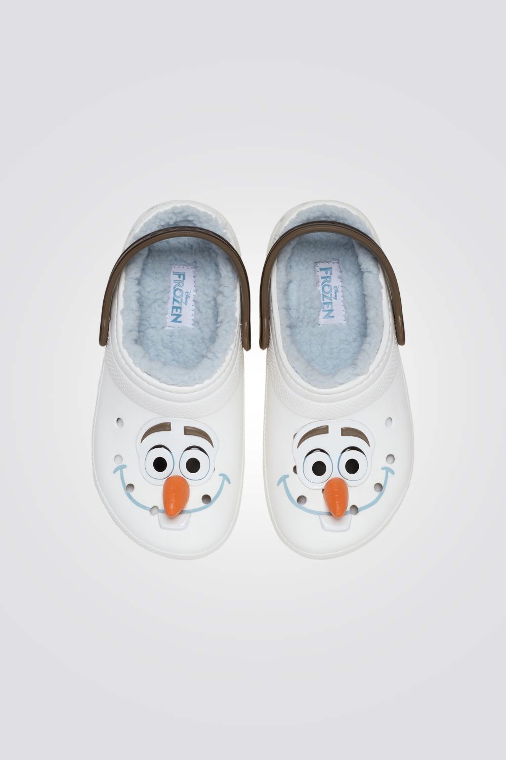 כפכפי אולף פרוזן לילדיםDisney Frozen Olaf Lined Classic Clog T | קרוקס