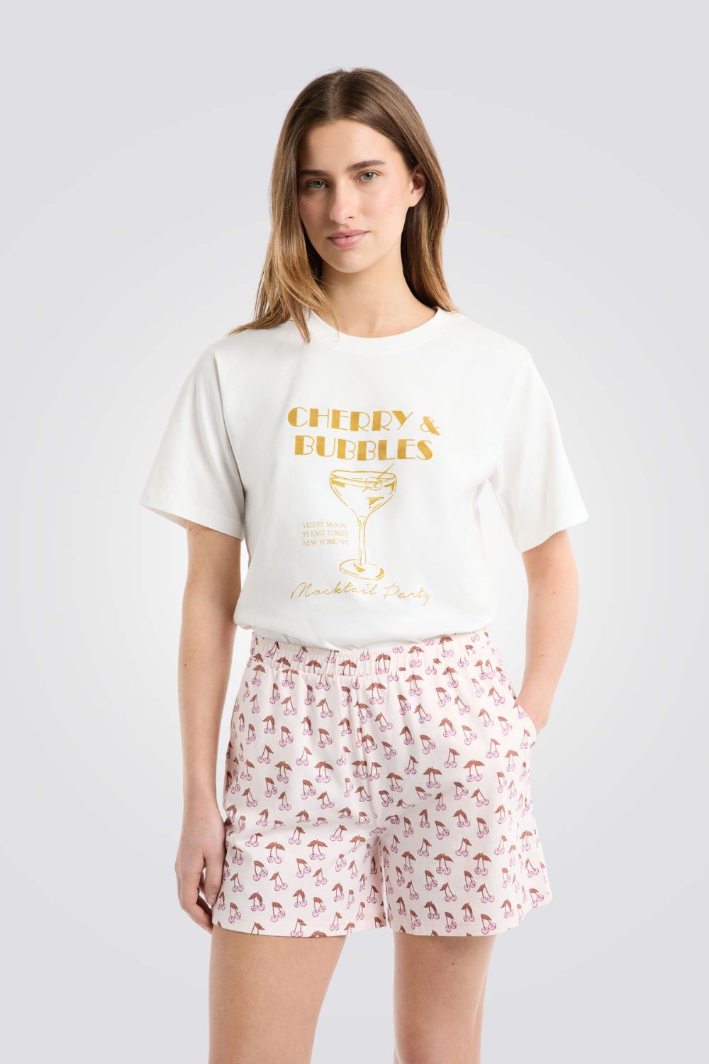 מכנסי פיג'מה קצרים MOCKTAIL לנשים | איתם