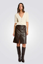 קרדיגן עם שרוולים קצרים | מורגן