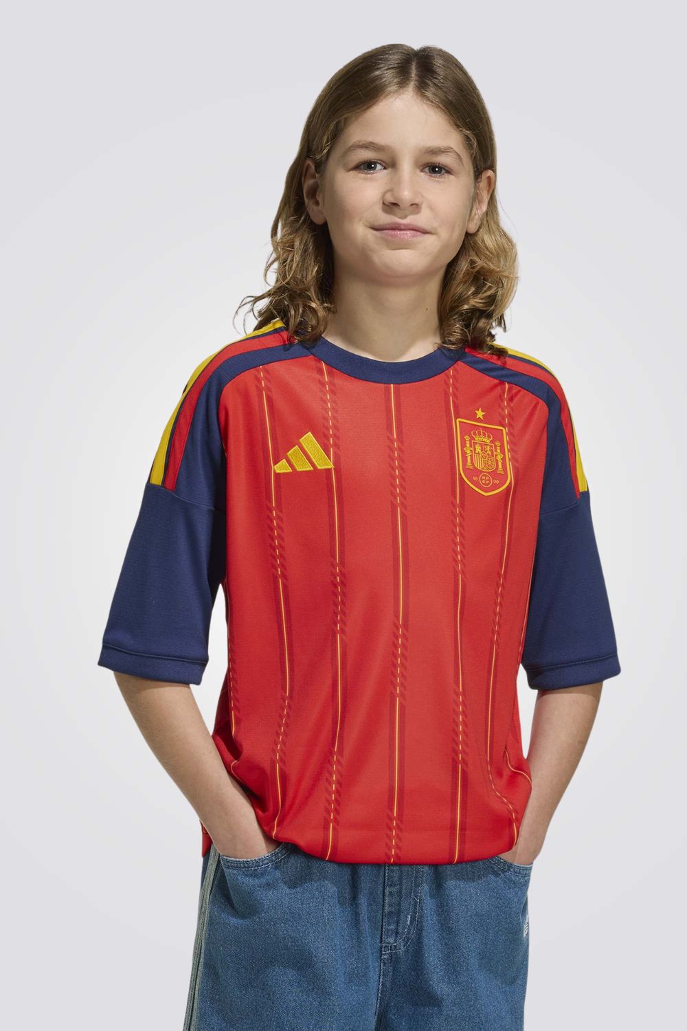 חולצת נבחרת Spain 26 Home לילדים ונוער | אדידס