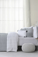 סט מצעים זוגי כותנה 180/200 ס"מ דגם ברק | הום סטייל 