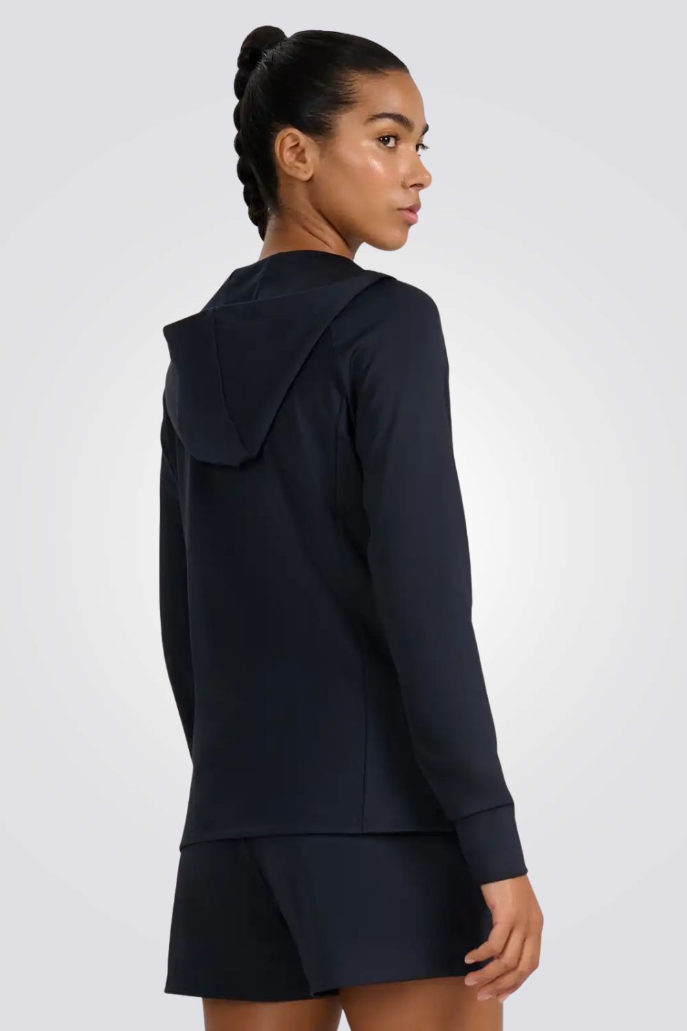 סווטשירט ספורט עם רוכסן לנשים | 4F