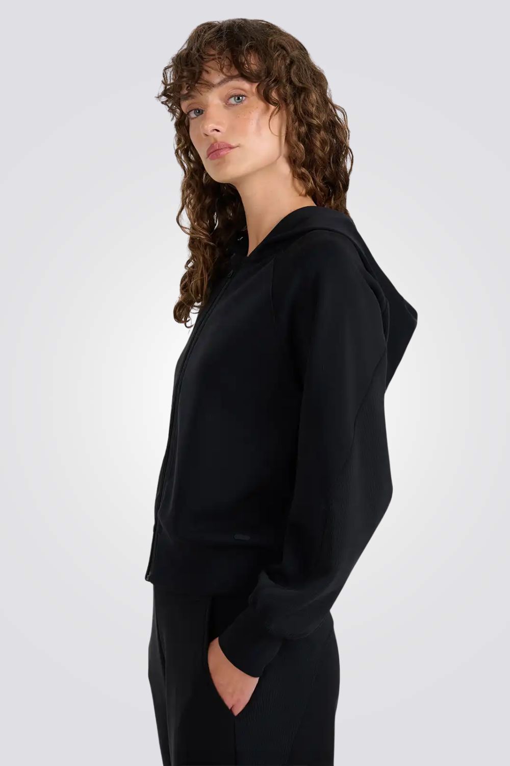 סווטשירט עם רוכסן לנשים| 4F