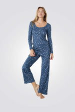 מכנסי פיג'מה פרחוניים BETHANY לנשים | איתם