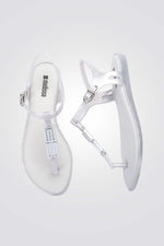 סנדלי אצבע SOLAR M CHIC בצבע לבן