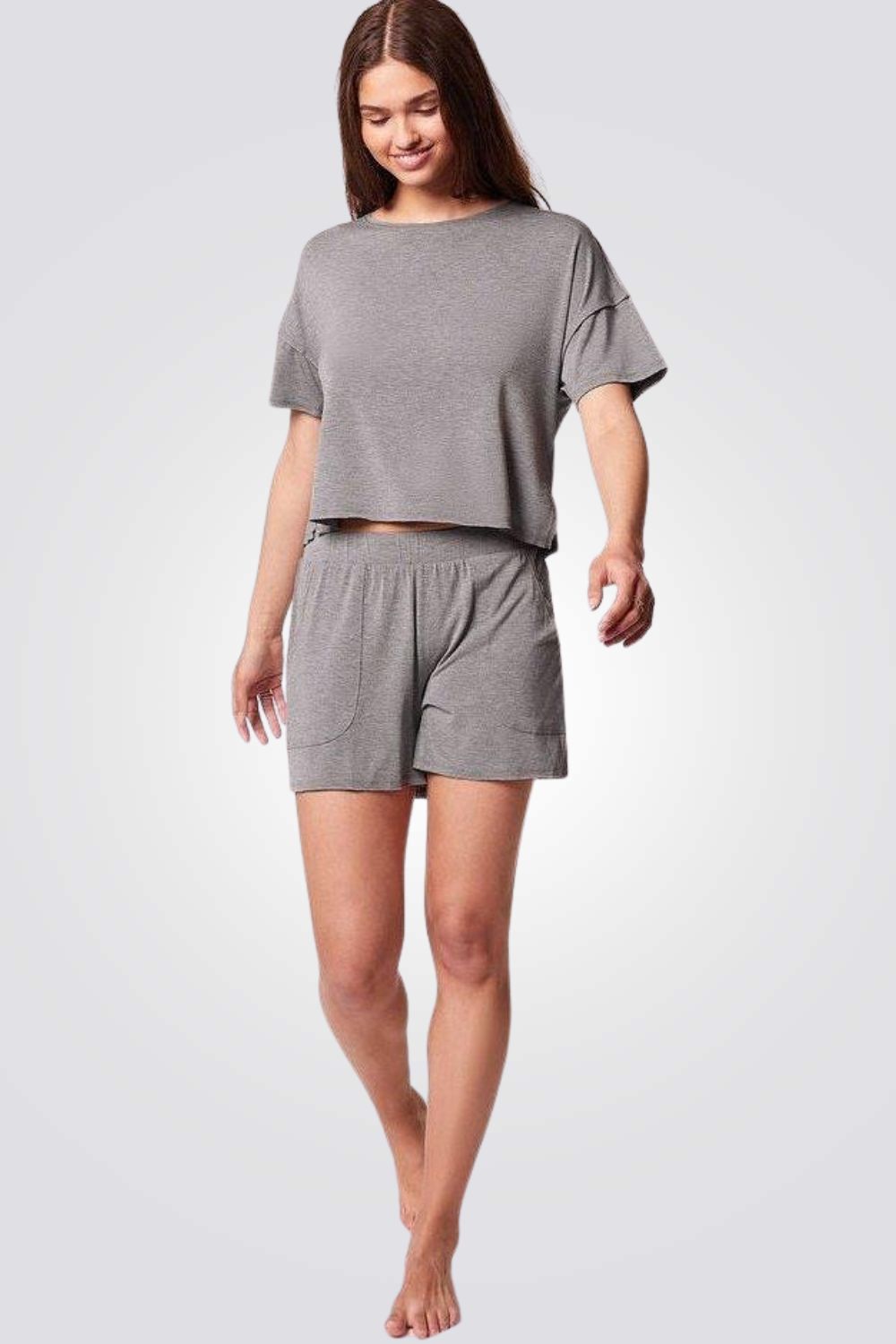 טישירט ALVA אפור כהה