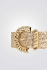 חגורה במראה קש מבריק