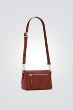 תיק כתף עם טקסטורה פרחונית | דזיגוואל 