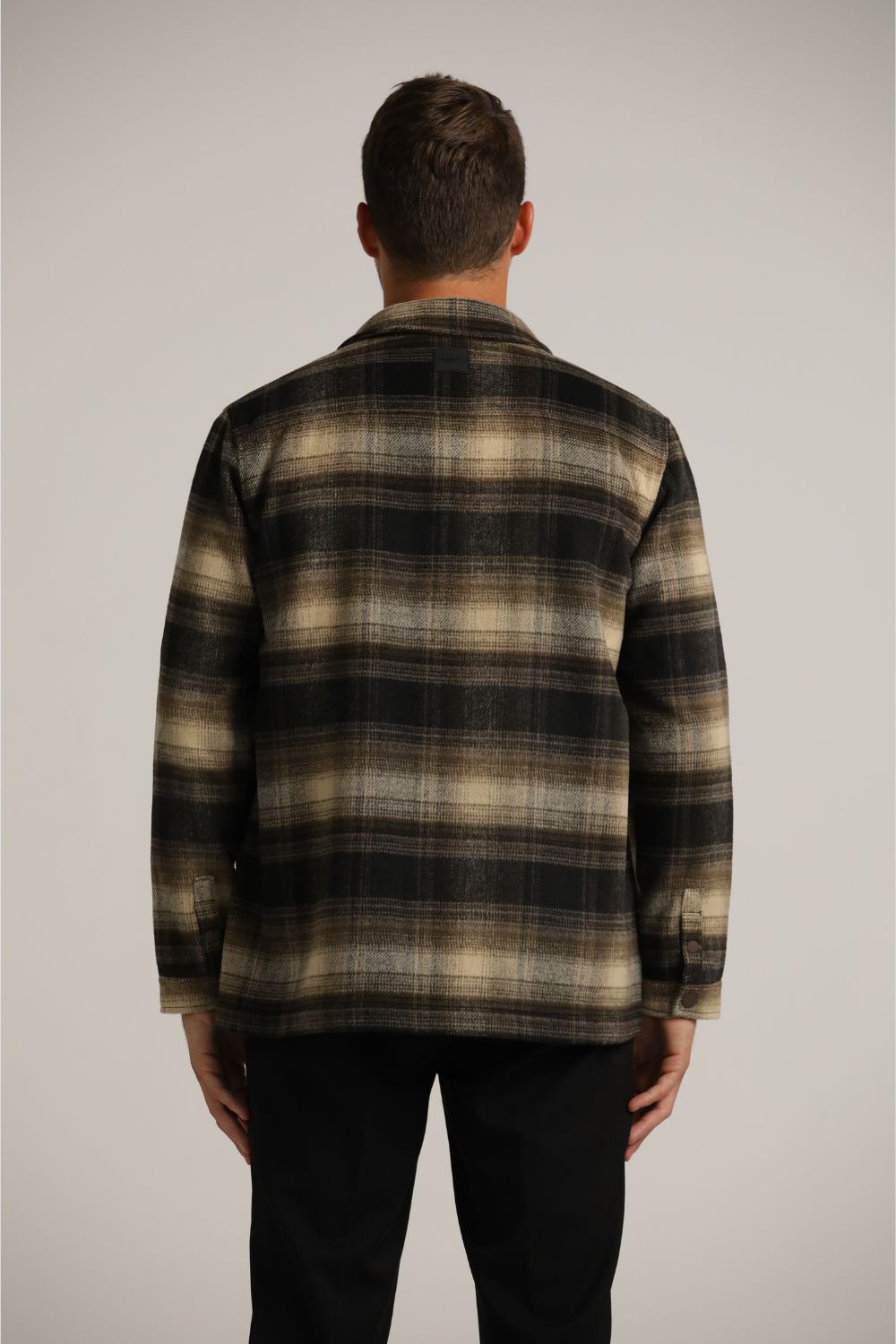 אוברשירט פלאנל בעיצוב משובץ | קנת קול