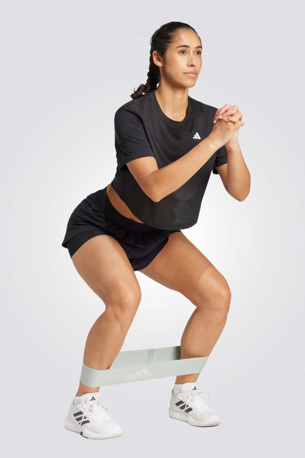 טישירט לנשים בצע שחור 