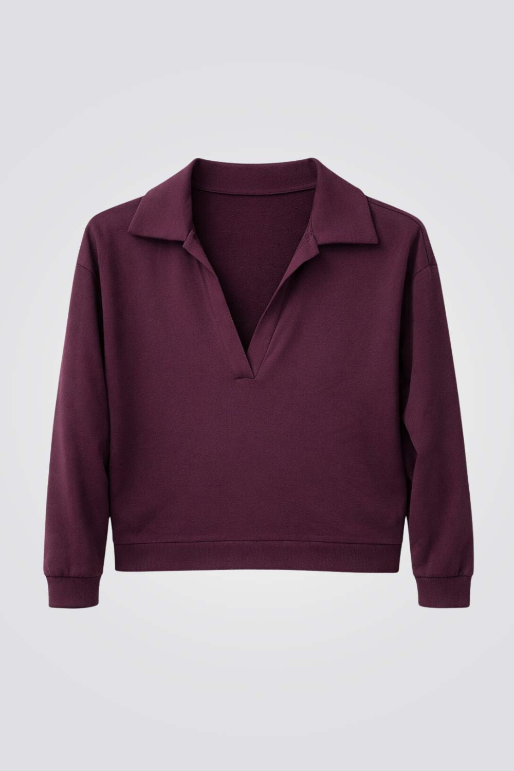 חולצת פולו וי ארוכה | דלתא