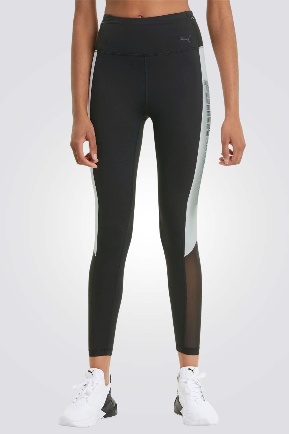 טייץ ספורט 7/8 Train Logo Block לנשים