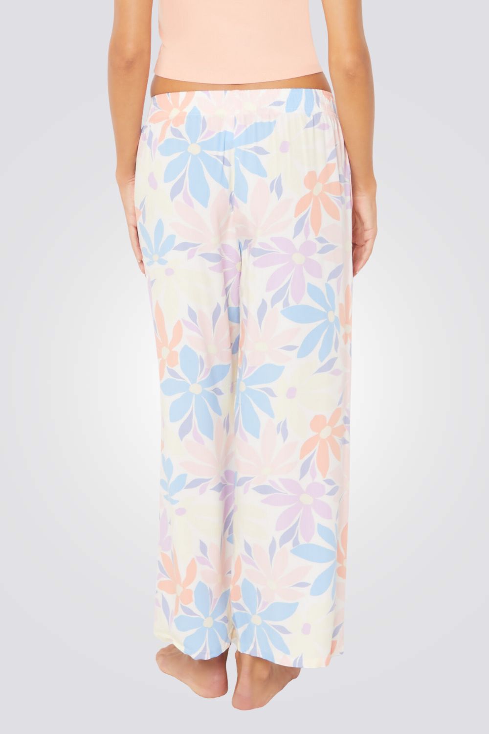 מכנסי 7/8 בהדפס פרחוני | איתם