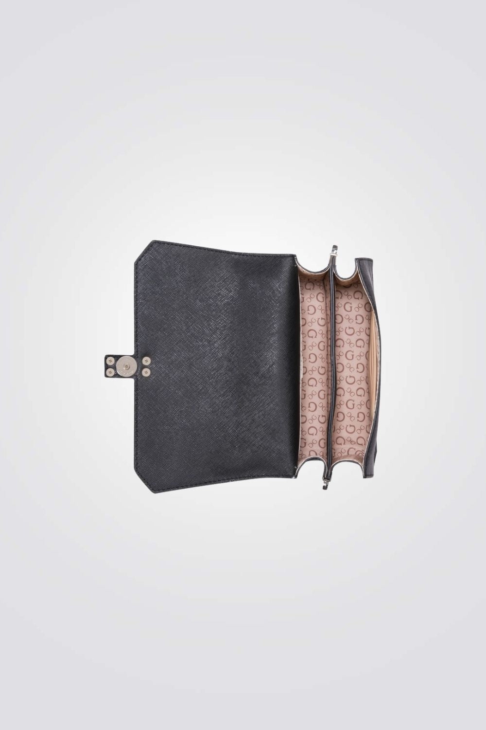 תיק צד דמוי עור LOWEN בצבע שחור