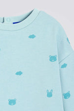 סווטשירט עם הדפס לתינוקות | אובייבי