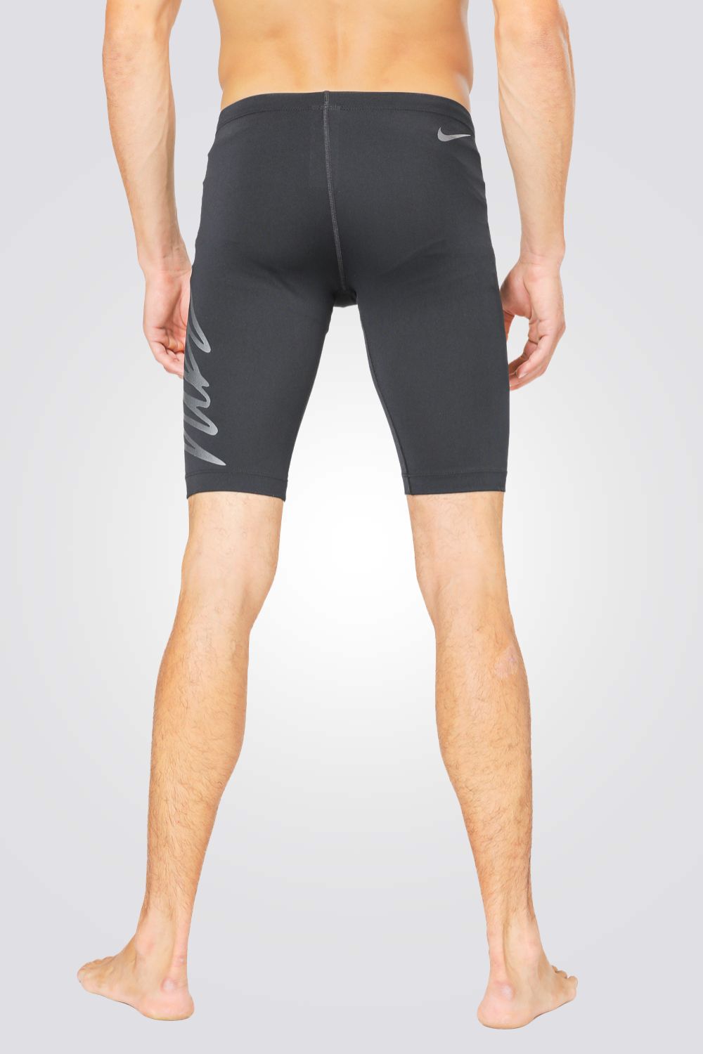 בגד ים לגברים LOGO FLASH-JAMMER בצבע שחור