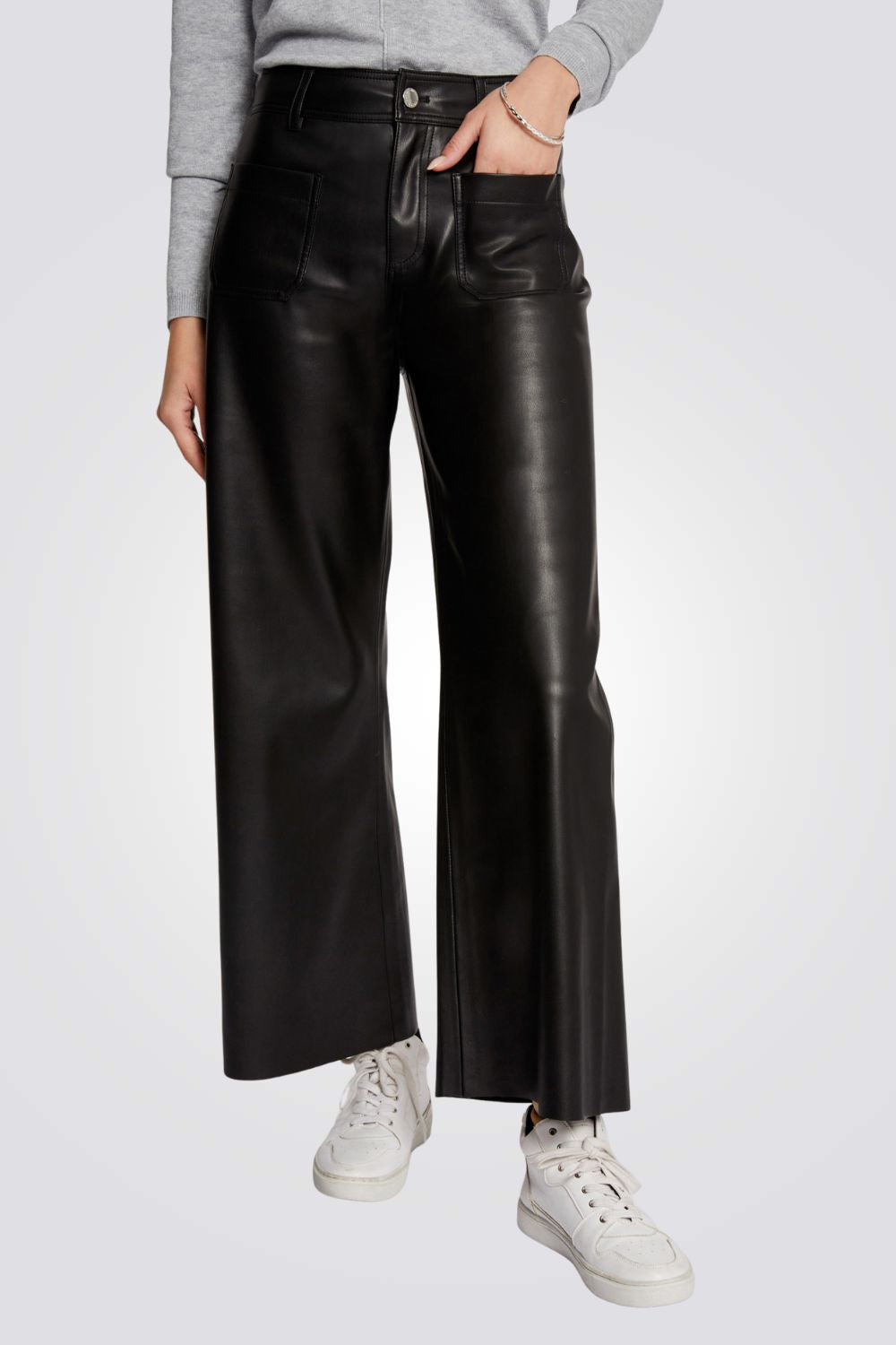 מכנס דמוי עור לנשים | מורגן 