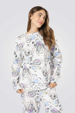 סט פיג’מה פוטר STITCH לנשים