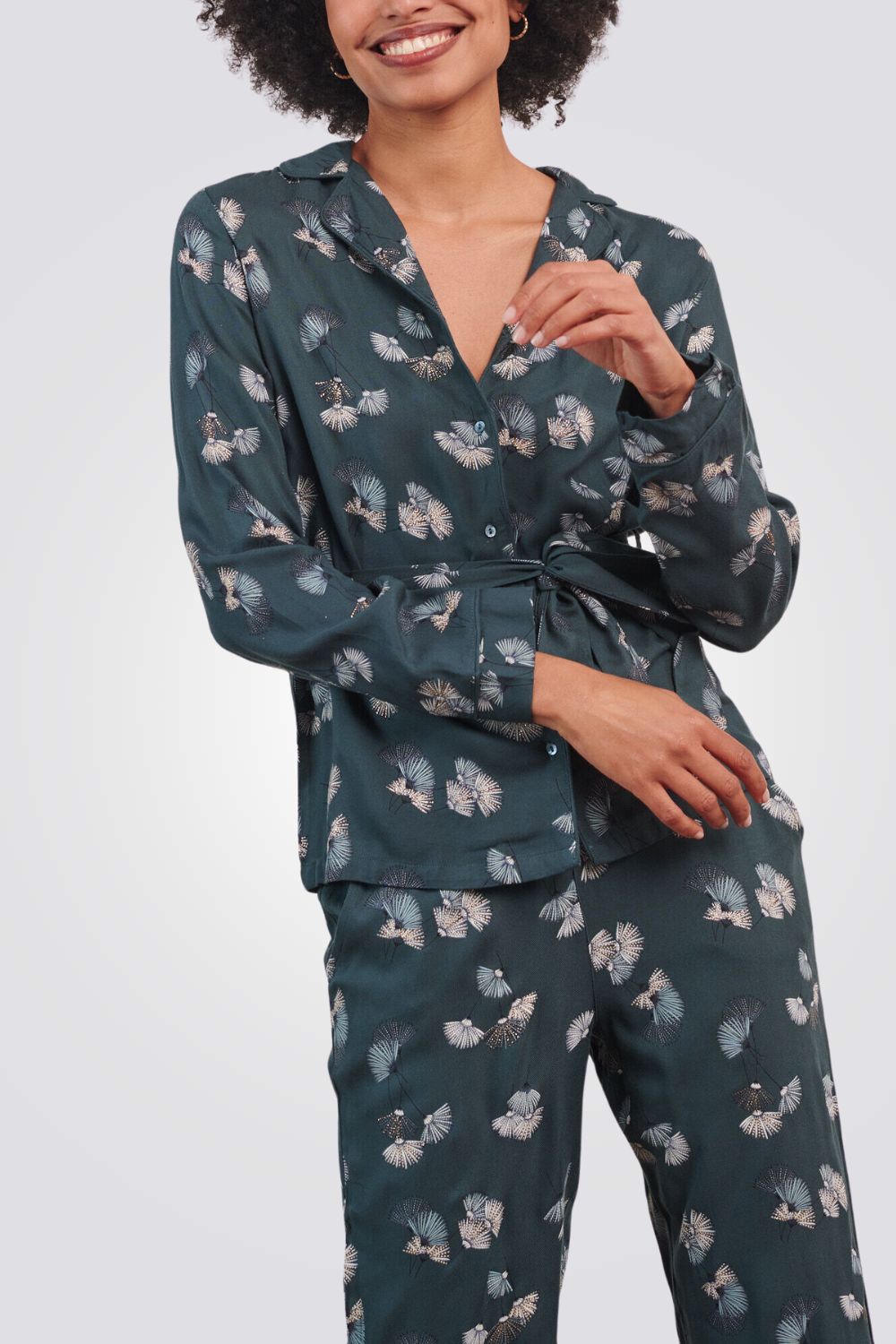 חולצת פיג'מה JUNE לנשים 