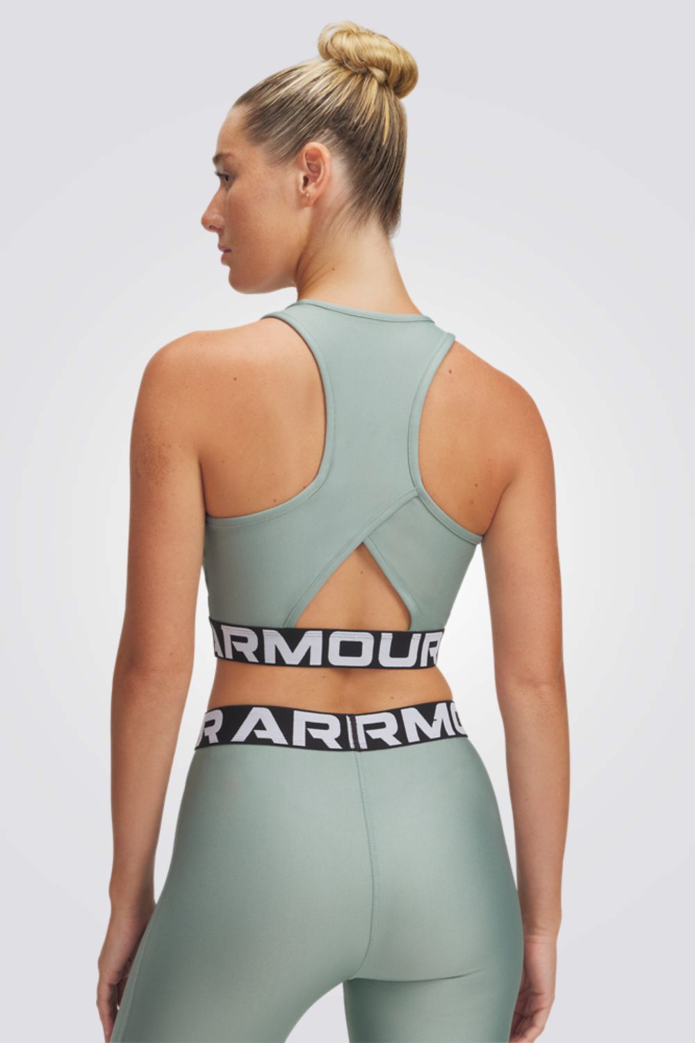 טופ ספורט HeatGear Rib Tank לנשים