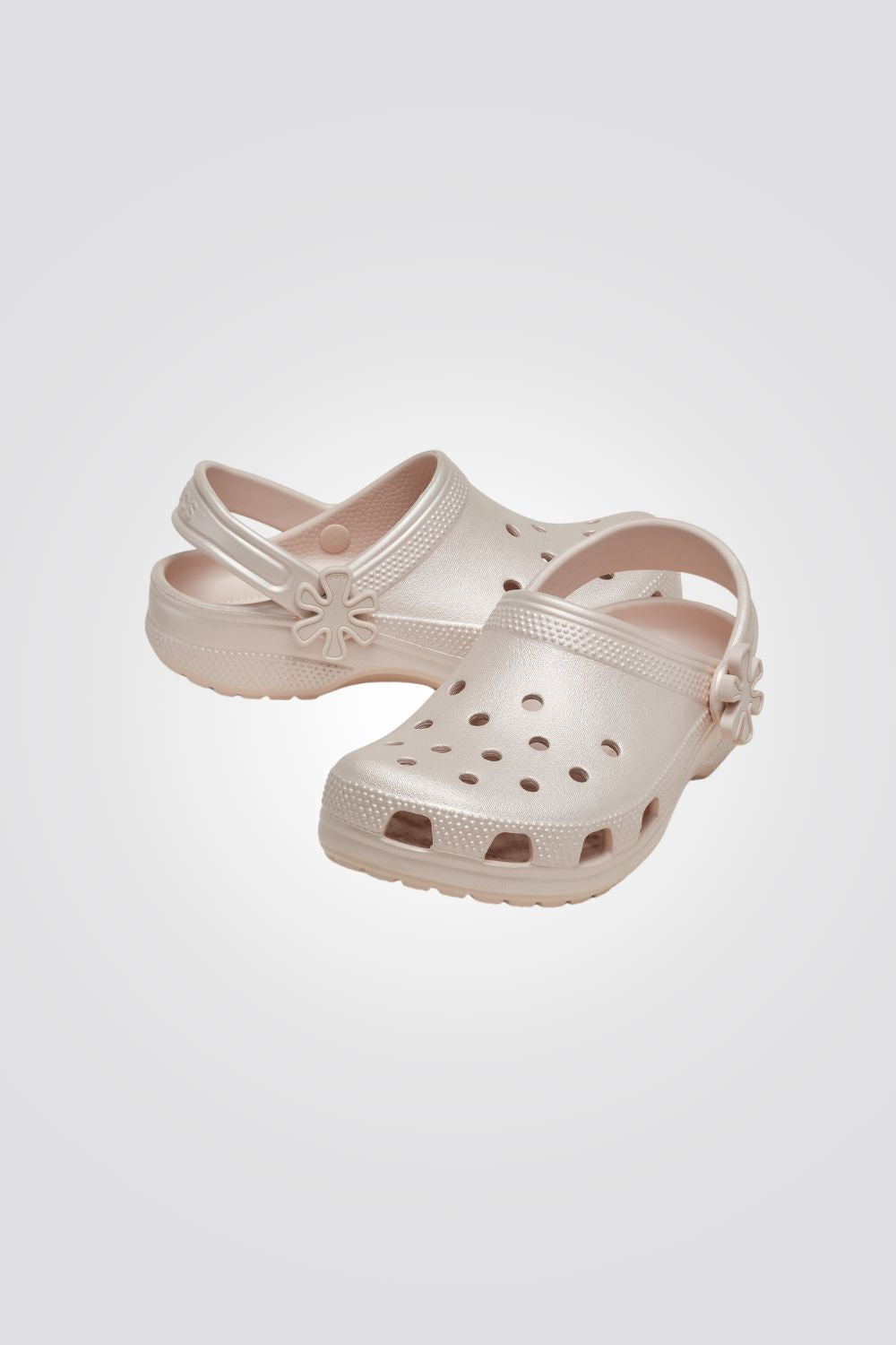 כפכפי פנינה לילדים במידות קטנות Toddler Classic Pearl Shine Clog | קרוקס