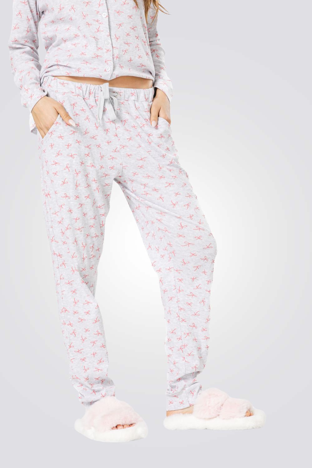 סט פיגמה כפתורים הדפס פפיונים