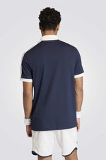 חולצת פולו קצרה ממותגת לגברים | אדידס