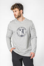 טישירט לגברים HEATHER בצבע אפור