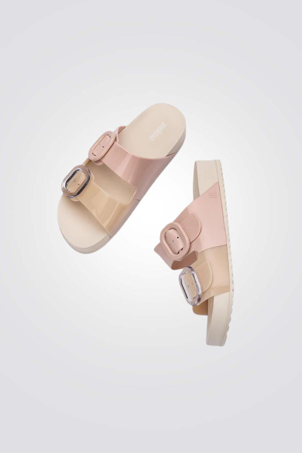 כפכפים COZY בצבע בז'/ורוד