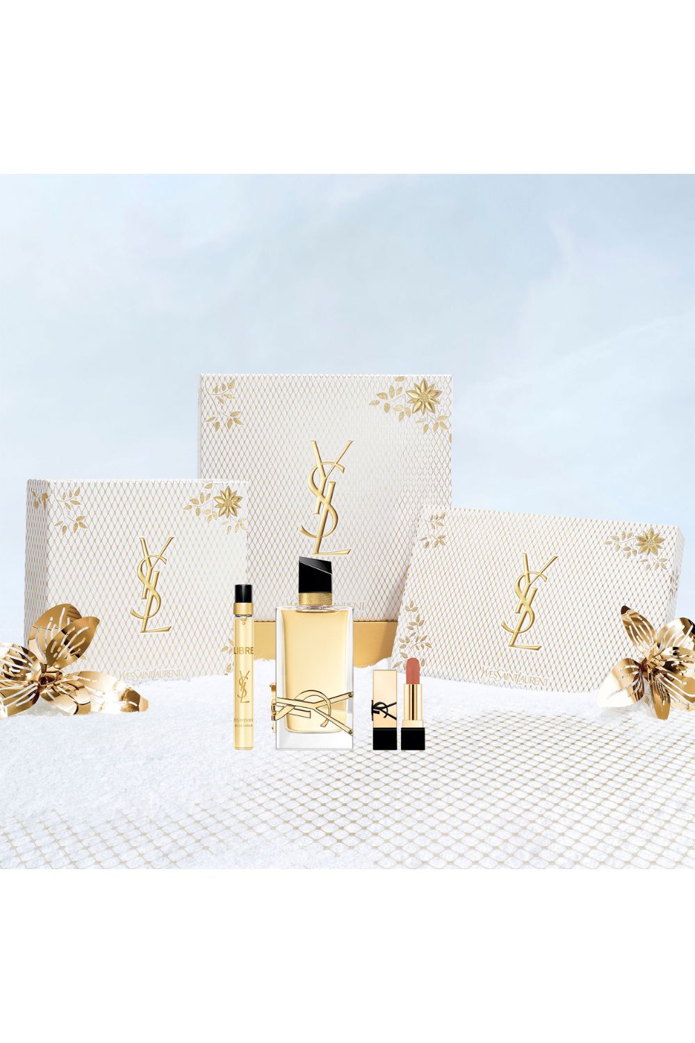 מארז בישום לאישה 90 מ"ל + 10 מ"ל + שפתון מוקטן LIBRE E.D.P