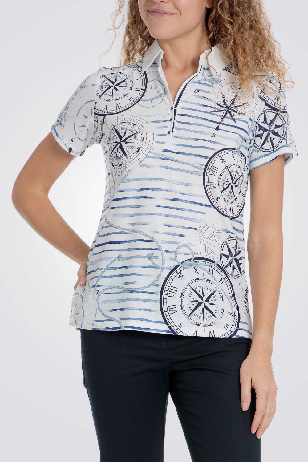 חולצת פולו נייבי