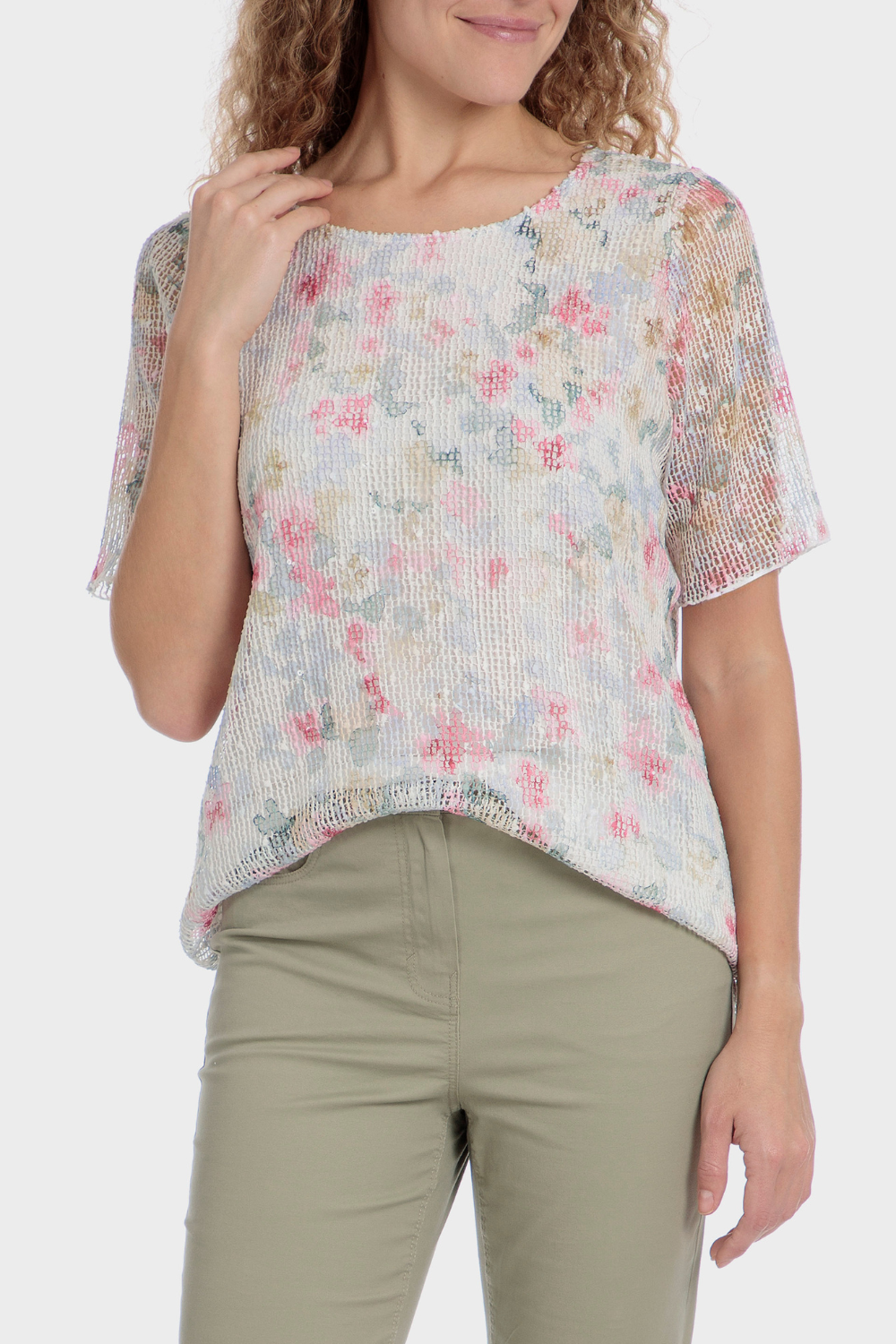 חולצת רשת קצרה