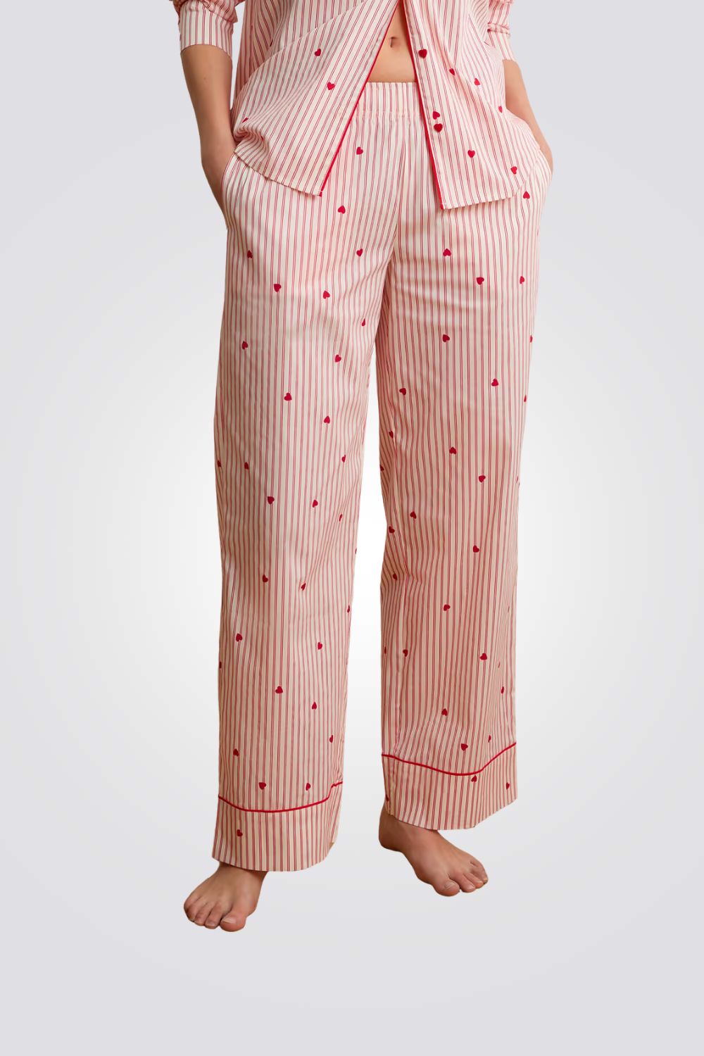 מכנסי פיג'מה ארוכים BATTITO לנשים | איתם