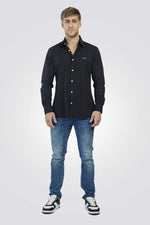 חולצה מכופתרת Slim fit לגברים | GREG NORMAN
