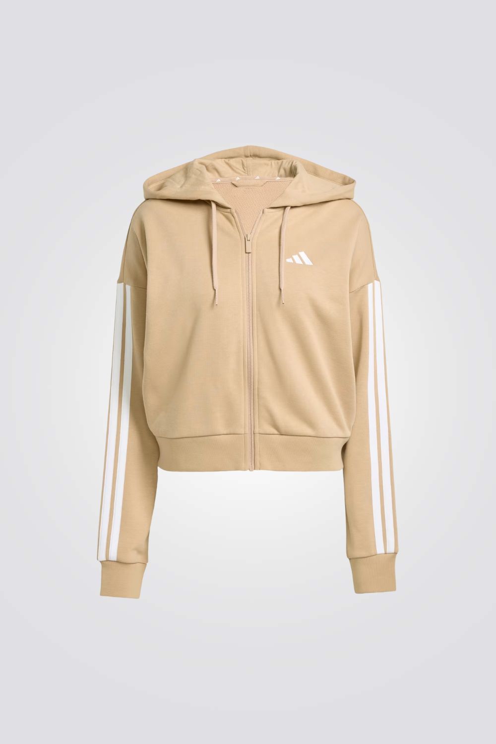 קפוצ'ון לנשים בצבע חום בהיר