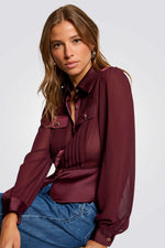 חולצה ארוכה לנשים | מורגן