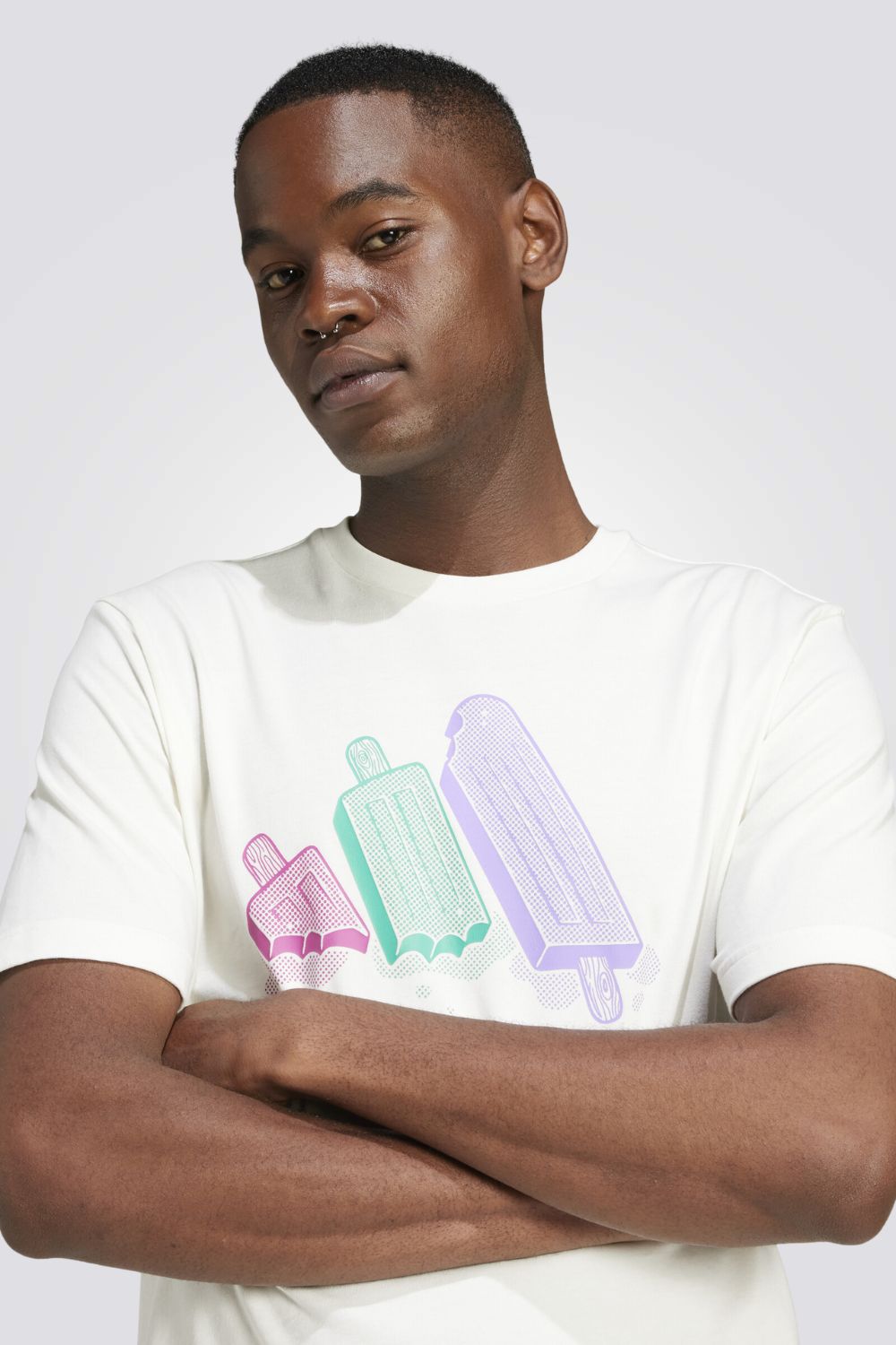 טי שרט  Lounge Ice Graphic לגברים