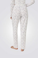 מכנסי פיג'מה בהדפס לבבות | איתם