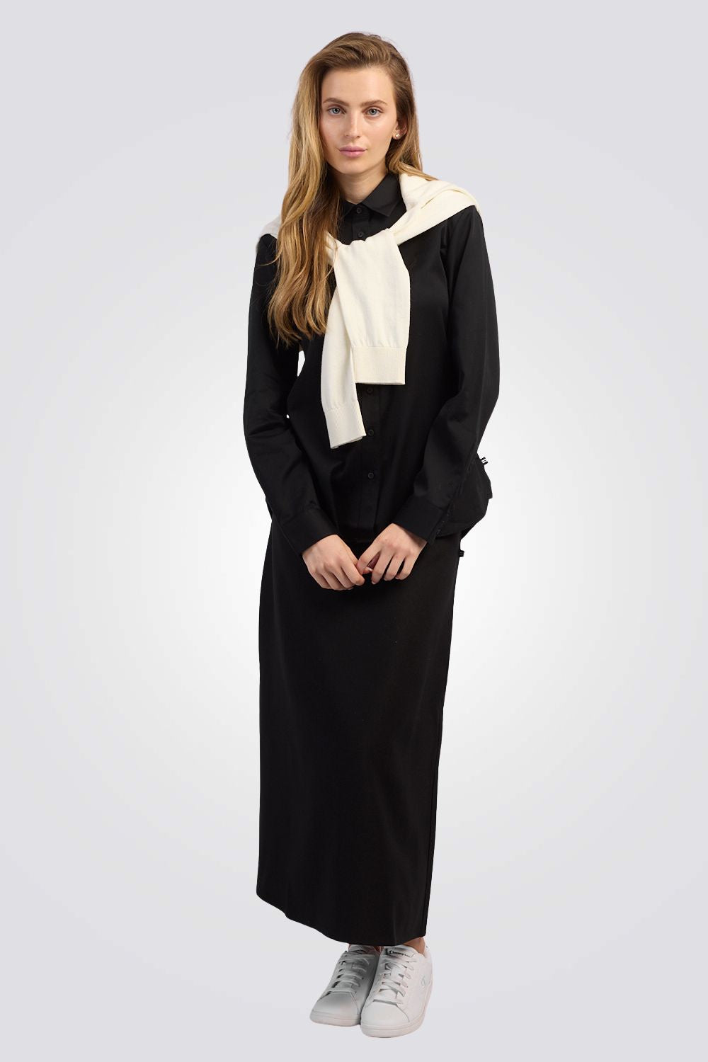 חולצה מכופתרת קלאסית לנשים | נאוטיקה 