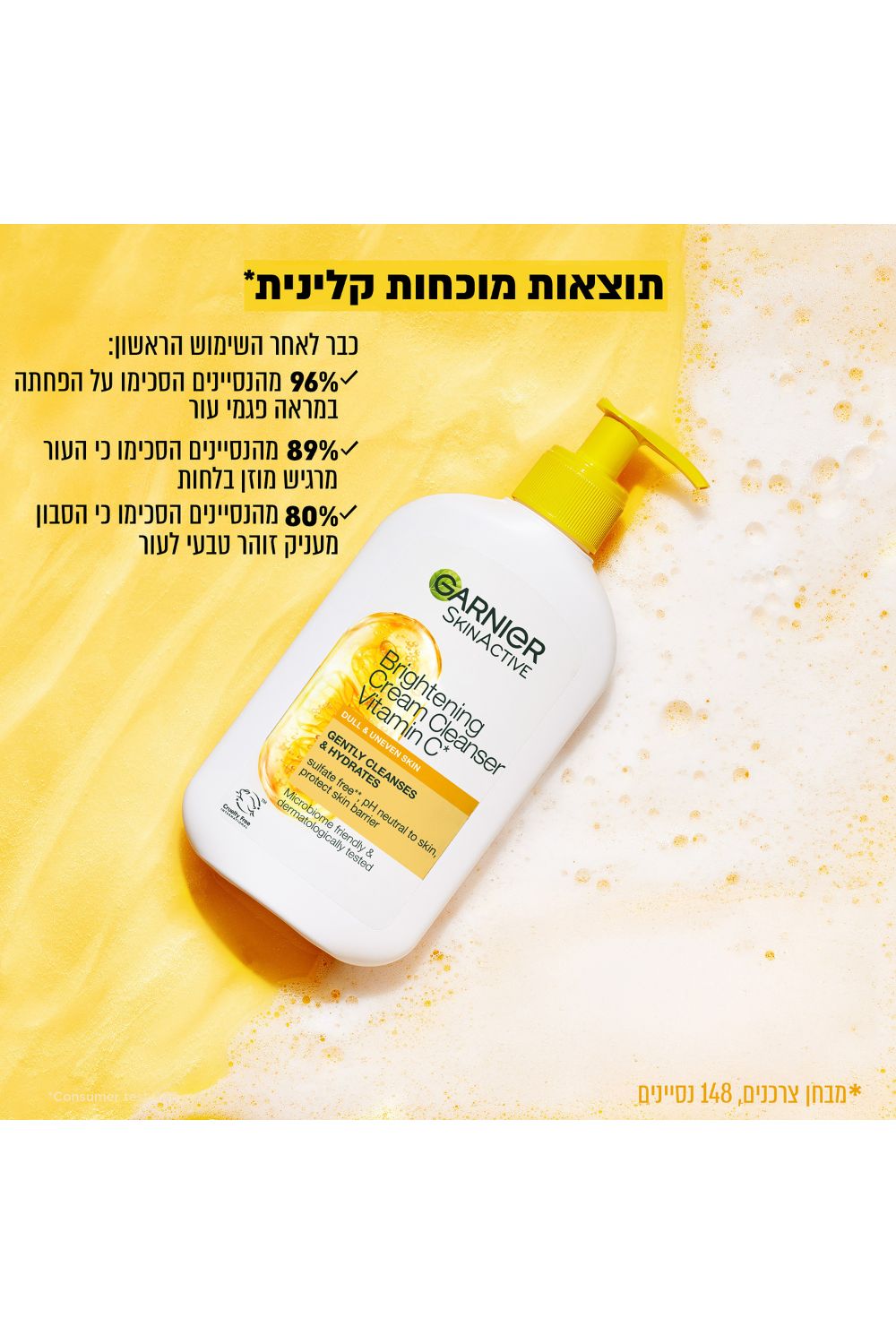 ג'ל ניקוי עם ויטמין סי 250 מ"ל 