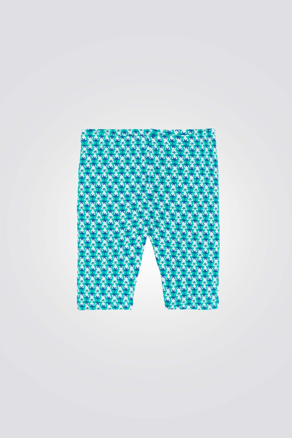 טייץ קצר לתינוקות עם הדפס פרחוני 