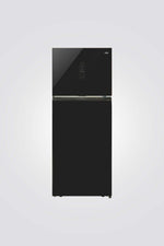 מקרר 2 דלתות מקפיא עליון נפח 415 ליטר דגםKMG-TMF-448 BLK/G-415-NF | קיי אם ג'י 