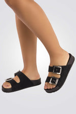 כפכפים PARTNER בצבע שחור