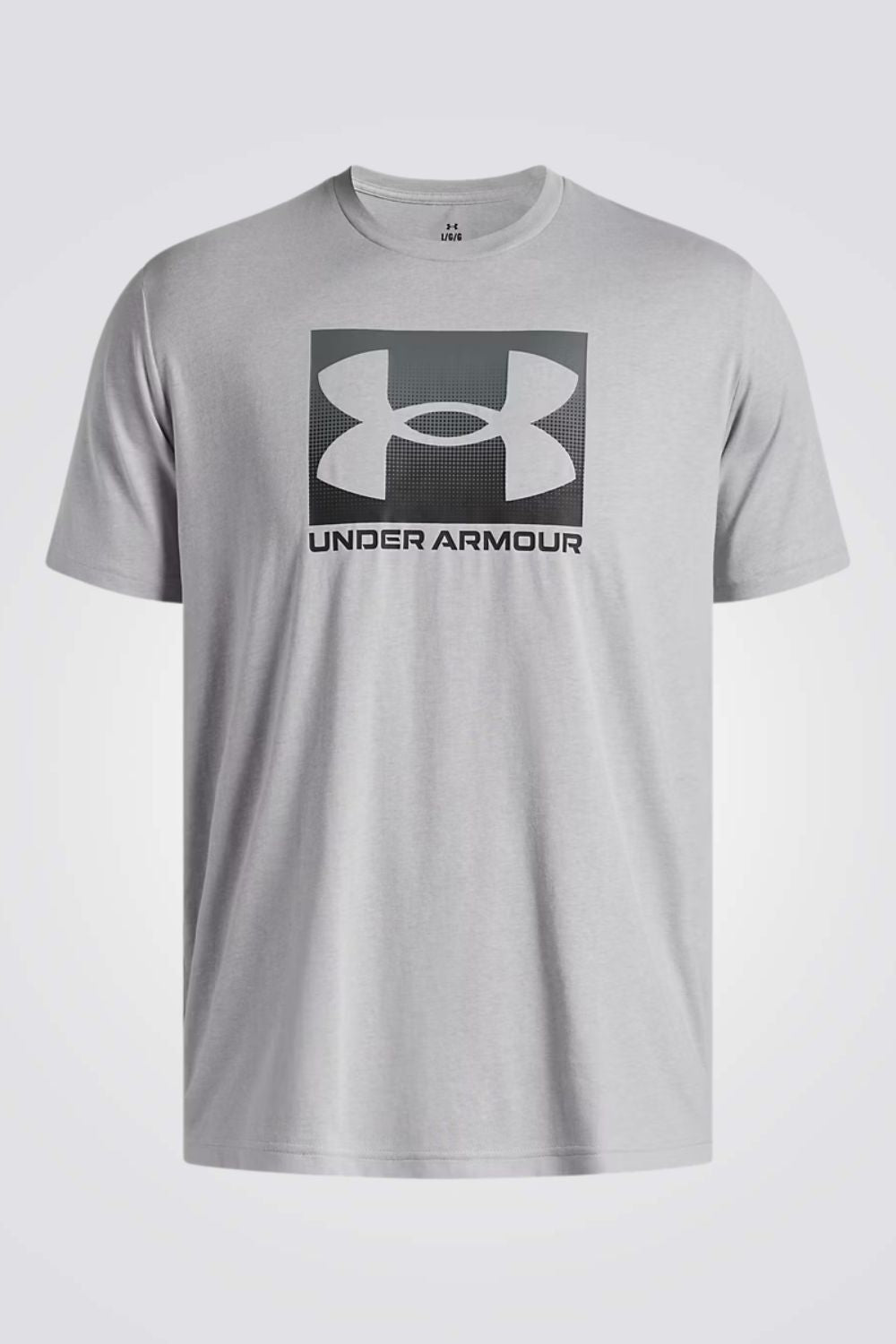 טישרט לוגו UNDER ARMOUR אפורה | אנדר ארמור